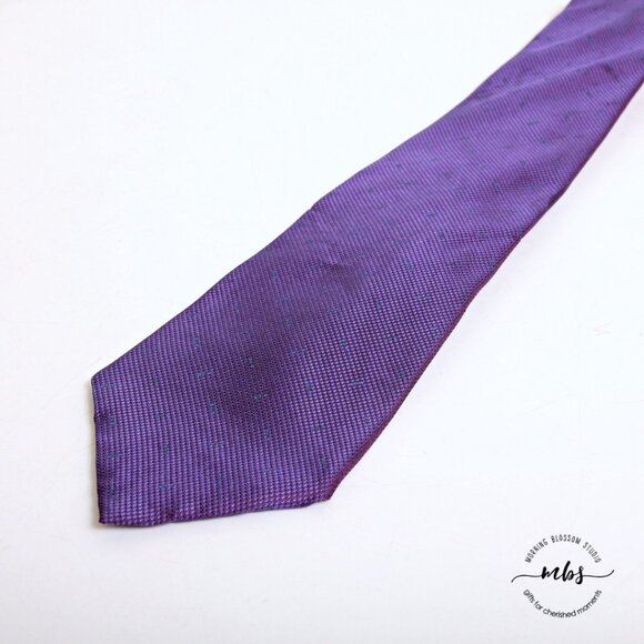 Geoffrey Beene Checkered Silk Tie - Picture 2 of 4